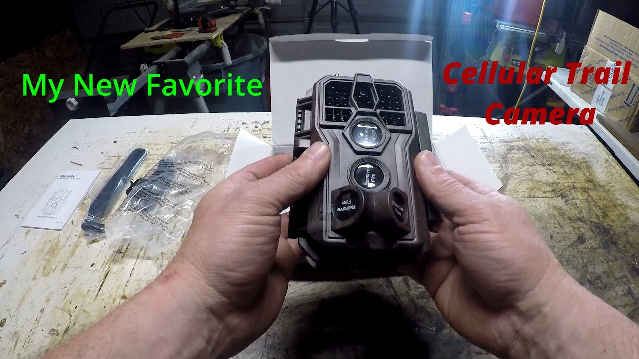 Cellular Trail Camera Review - GARDPRO X50 -- 9.5 STARS