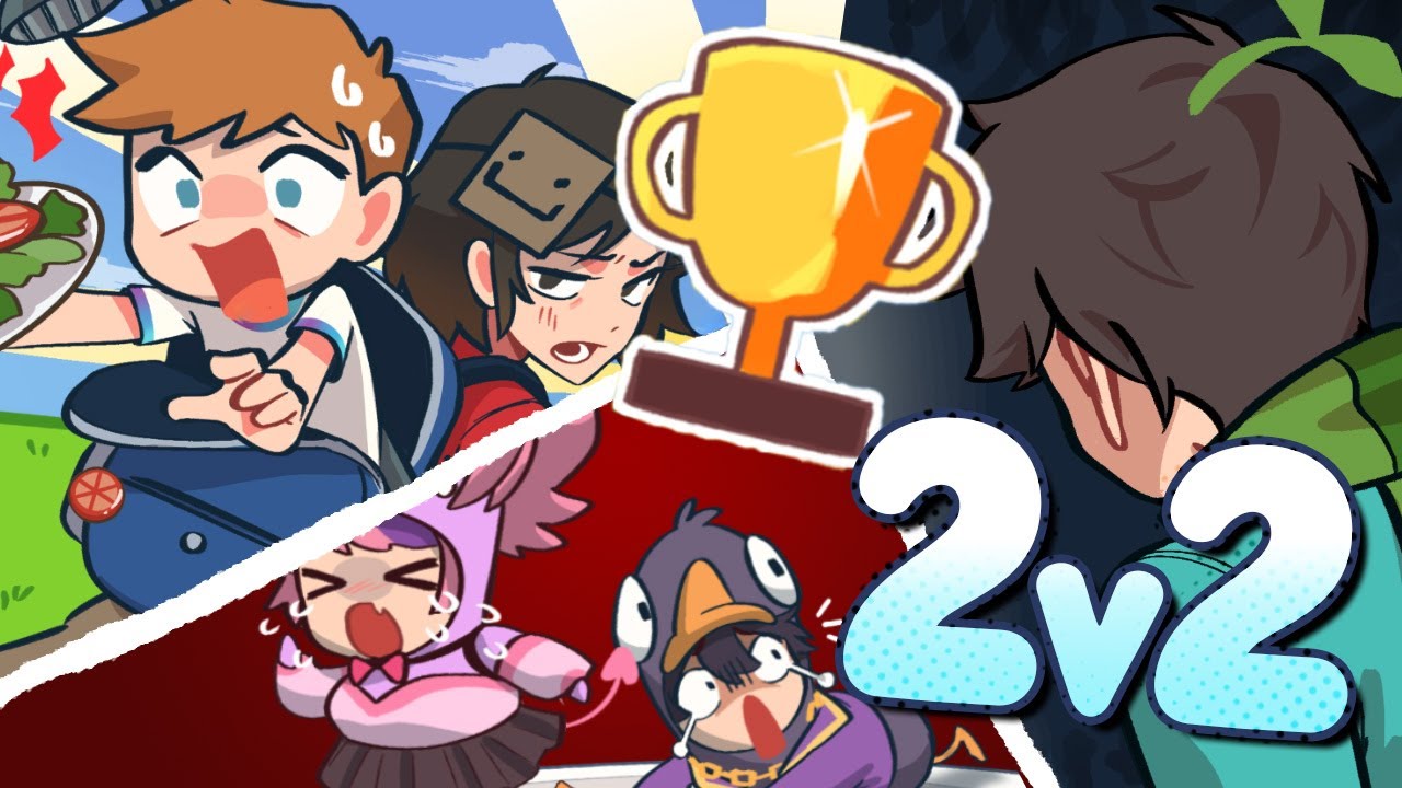 🔴 DESTROYING MY FRIENDS ON 2v2sDAY 🎉 ft. FUSLIE VALKYRAE MASAYOSHI ANGELSKIMI ELLUM ANTHONYZ ABE