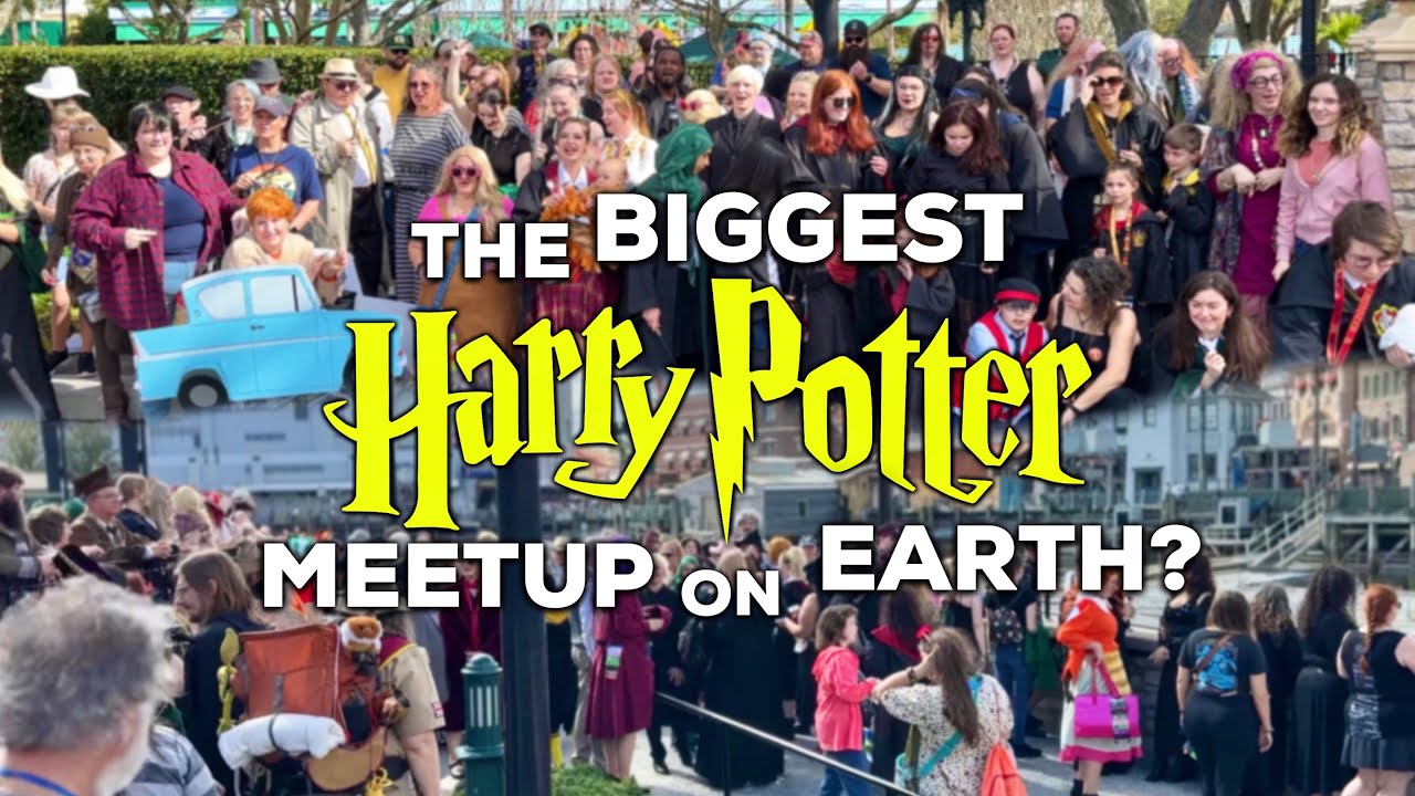 The BIGGEST Harry Potter Meetup | Cosplay, Friends, and Wizarding World | Universal Studios Orlando