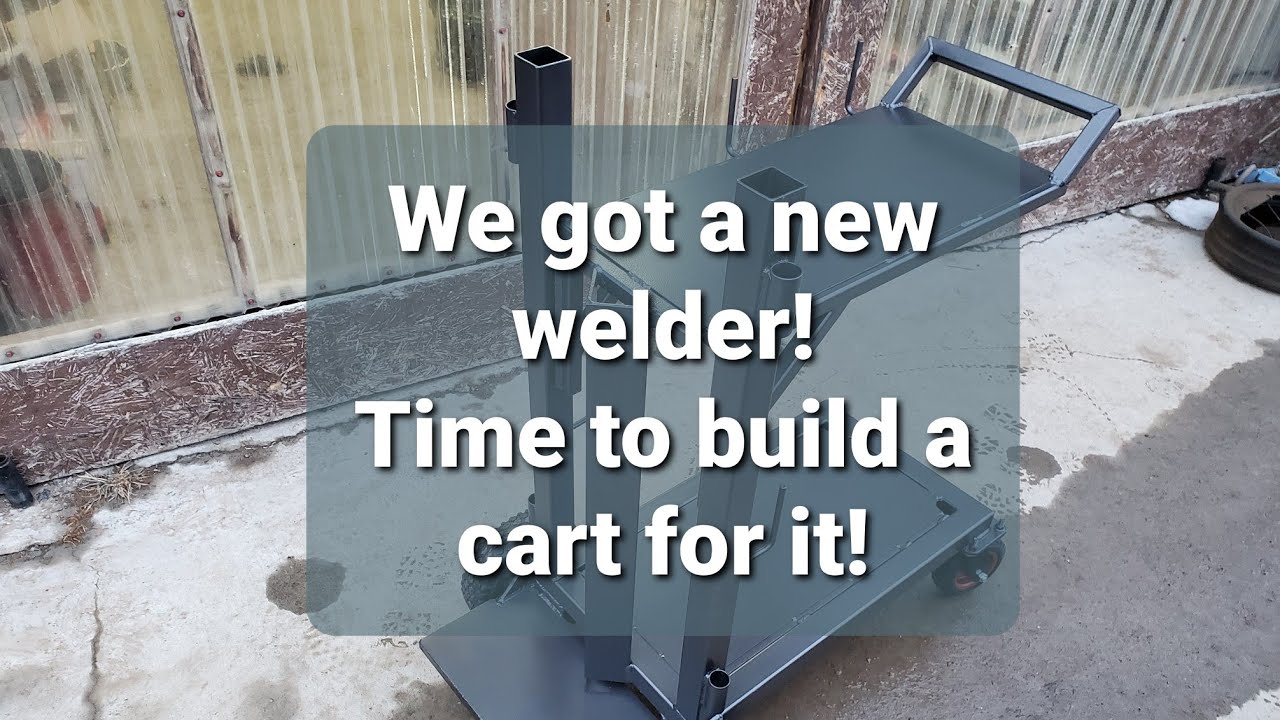 New Everlast PowerMTS 251si - first project: build a cart for it!