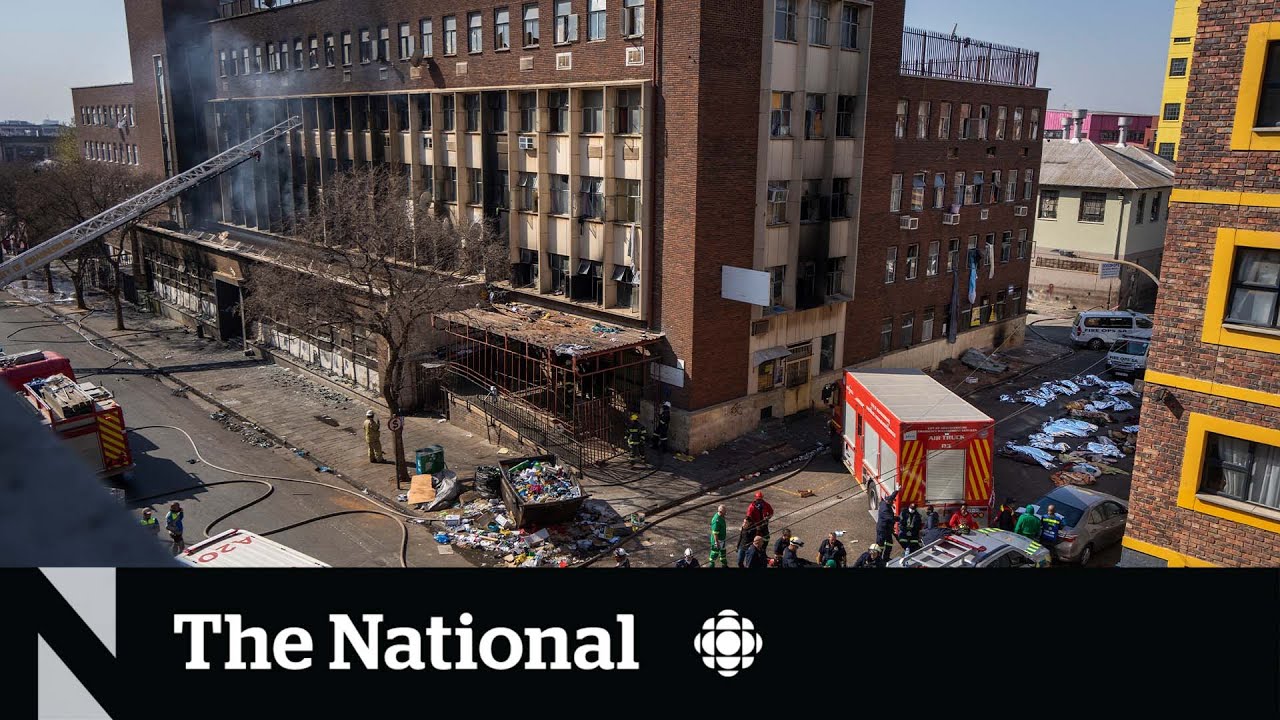 Fire guts Johannesburg building, killing at least 70