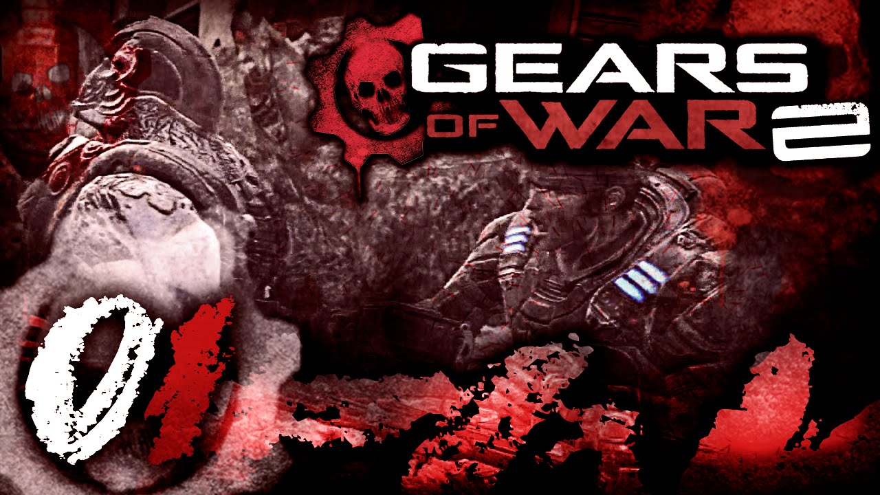 Gears of War 2 Co-op Let's Play w/ TheKingNappy & Twit! - Ep 1 