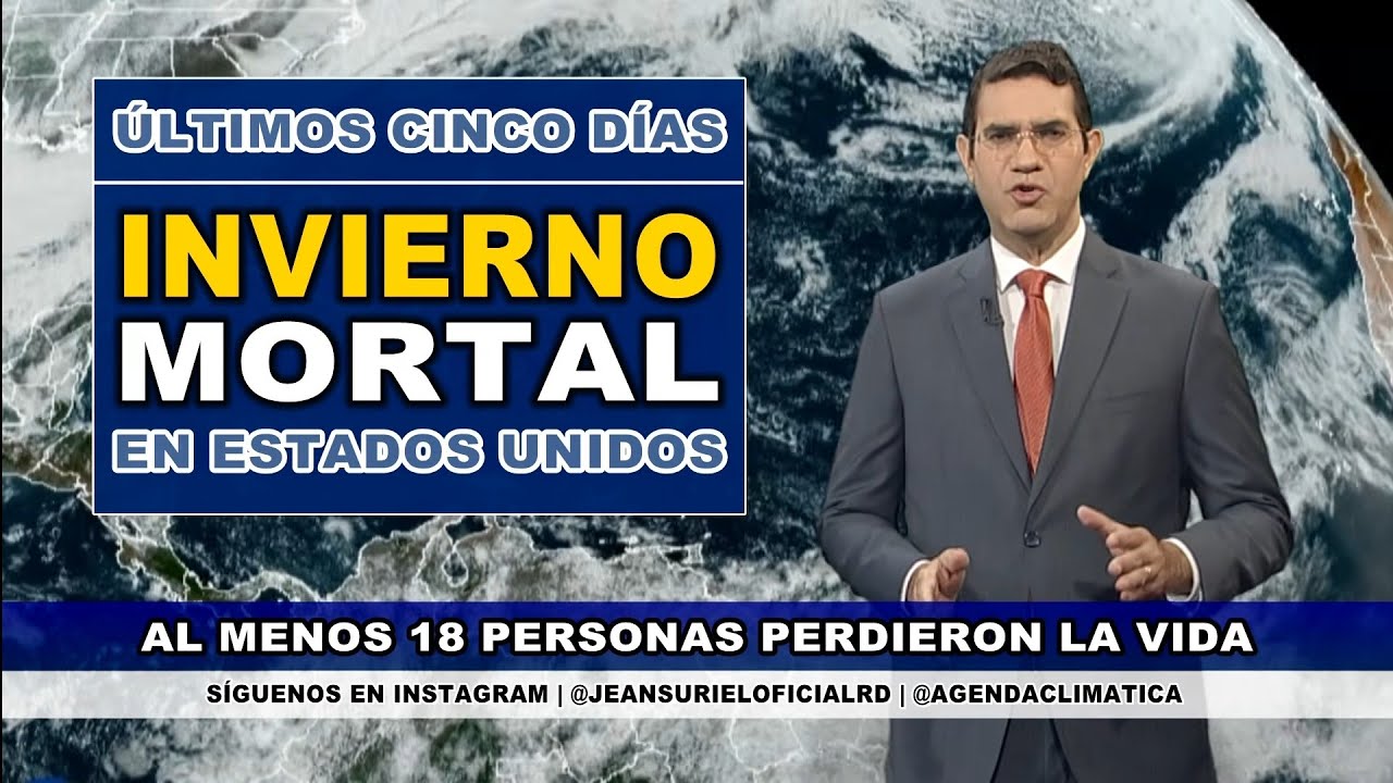 Martes 27 enero | Frío polar se acercará esta semana al Caribe con bajas temperaturas