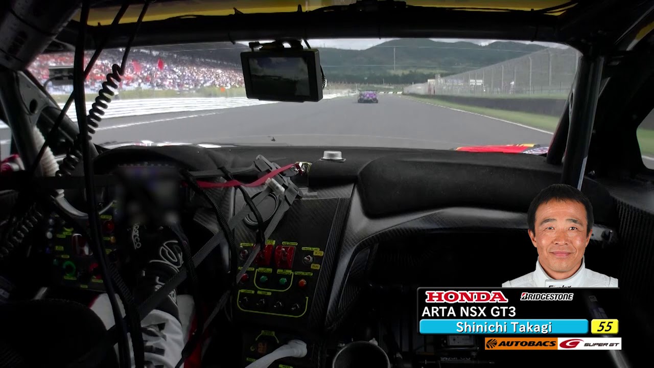 ARTA NSX GT3 OnBoard / 2019 AUTOBACS SUPER GT Rd.6 Autopolis GT 300km RACE