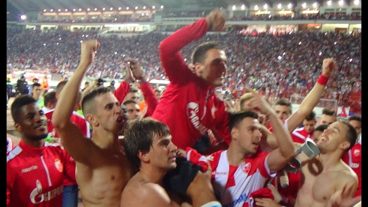 Delije i igrači posle utakmice: Veliko slavlje - Zvezda je emocija! | Crvena zvezda - Krasnodar 2:1