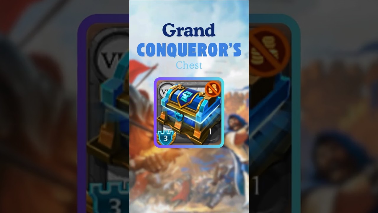 OPEN Grand Conqueror's Chest #albiononline