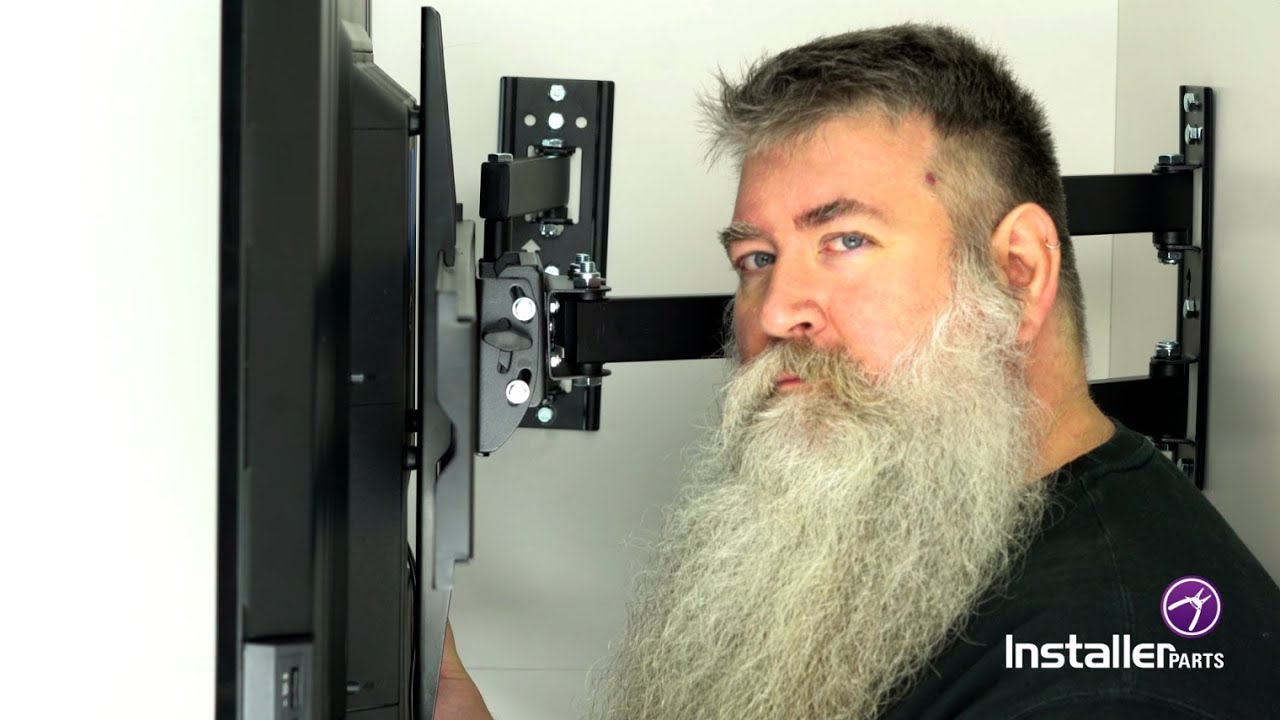 InstallerParts, эпизод 17 — Угловое настенное крепление для телевизора с регулировкой наклона и п...