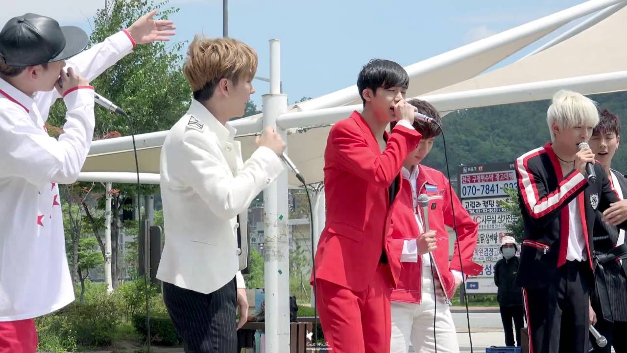 160625 몬스타엑스 음중 미니팬미팅 오빠들 잘 때 뭐 입고 자요? (형원 포커스)