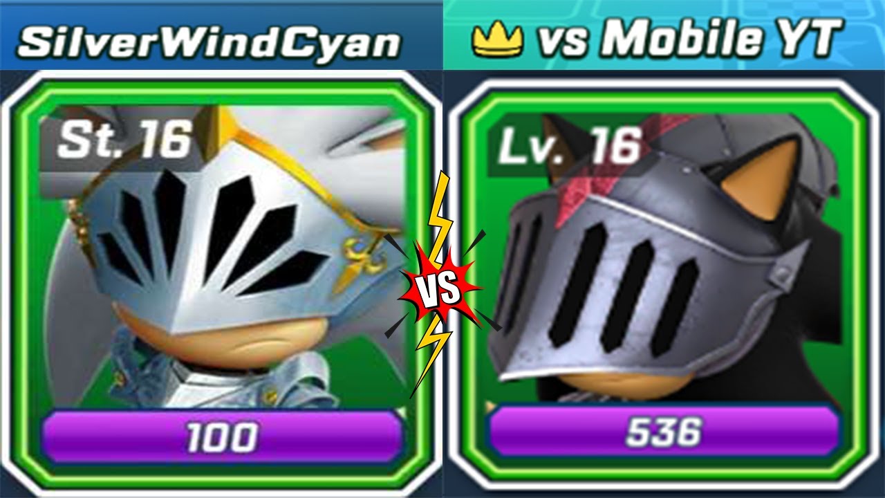 Sonic Forces Max Level Knights Battle - Sir Galahad Max vs Sir Lancelot Max (LongNi & vsMobile)