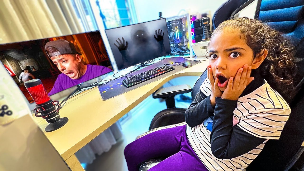 EU VI AS ASSOMBRAÇÕES NA CASA DOS HUNTERS  😱!!