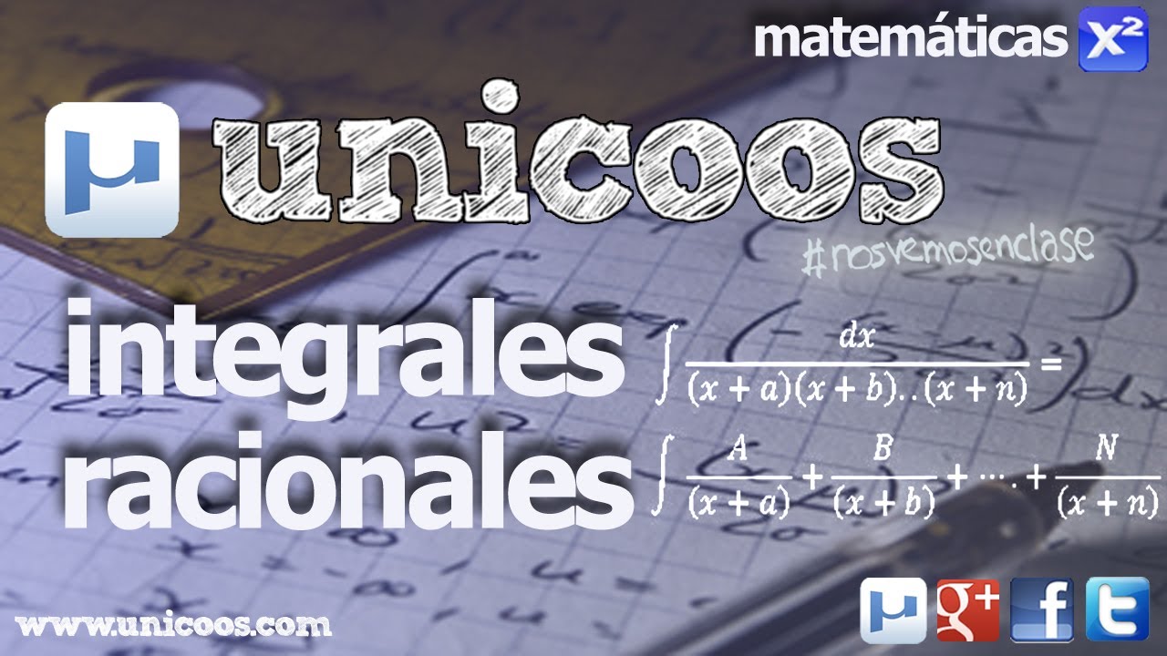 Integral racional en fracciones simples 01 BACHILLERATO matematicas