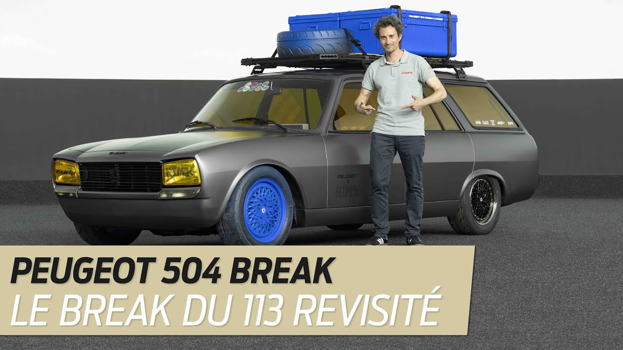 Peugeot revisite la 504 Break du 113 : 