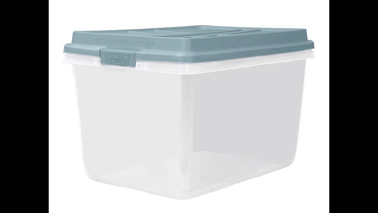 Why I Love these Hefty 72 Quart Storage Bins with LIds