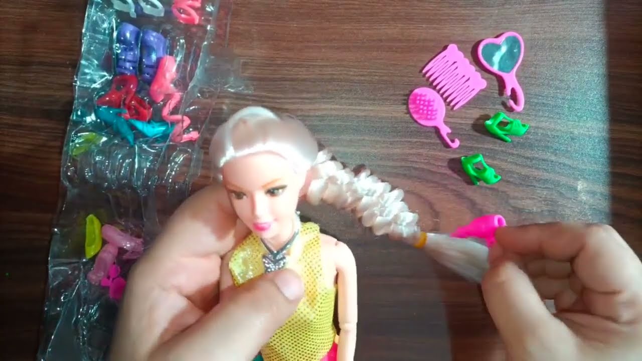 7 minutes Satisfying with unboxing hello kitty beauty set   hello kitty ASMR   miniature toy 2