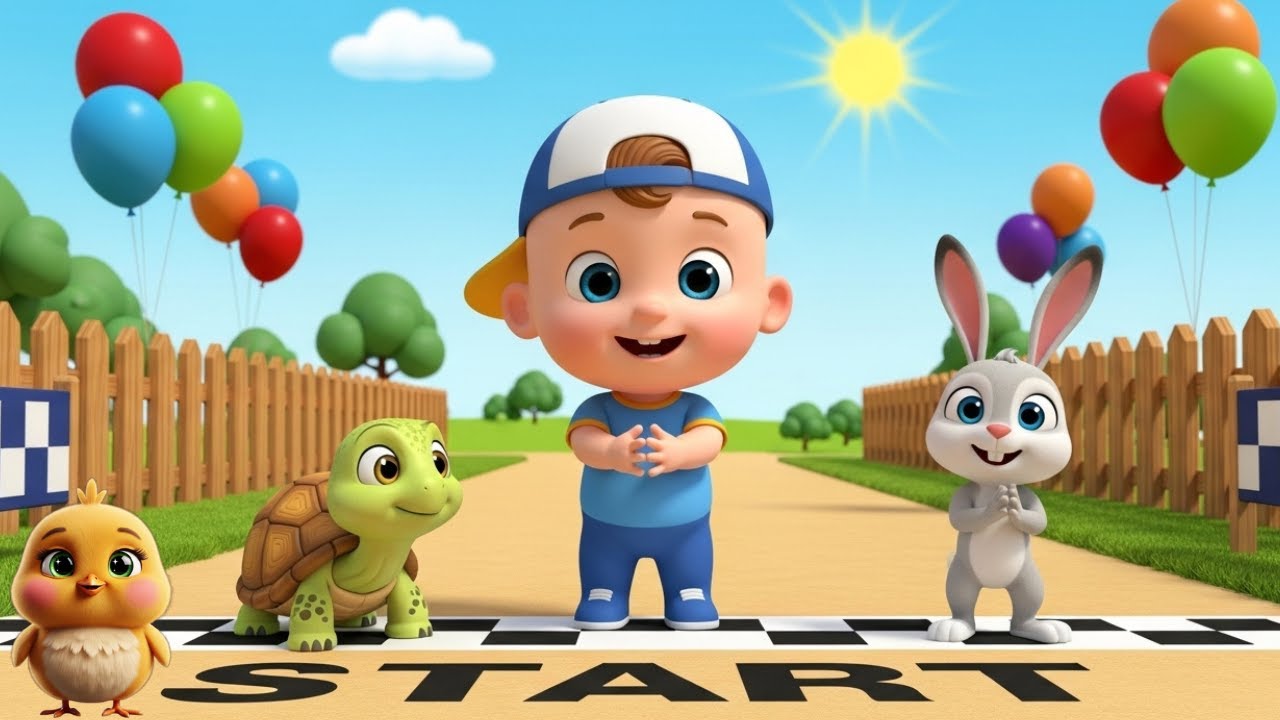 The Tortoise and the Hare + Three Little Pigs! | Nursery Rhymes & Kids Songs