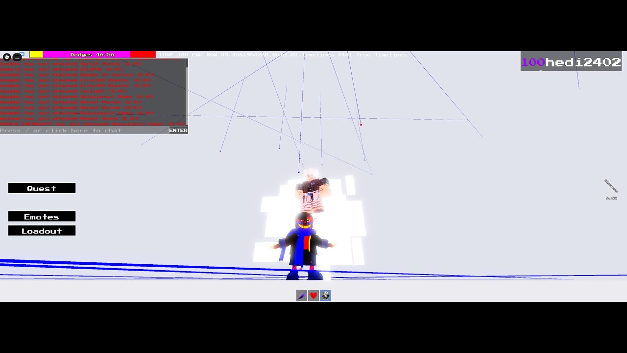 Undertale Universal Massacre (error sans fight)