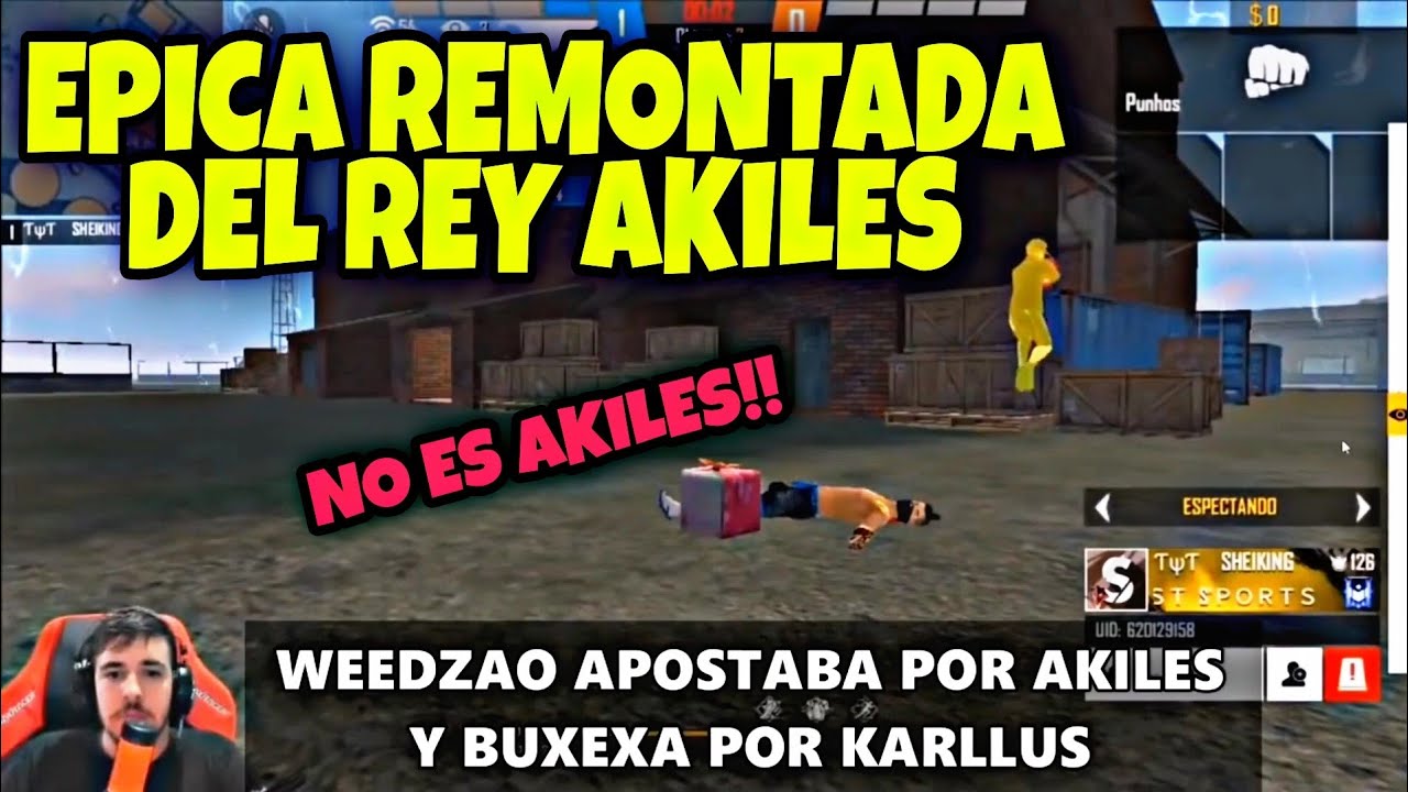 WEDZAO PENSÓ QUE NO ERA AKILES Y TERMINÓ HACIENDO UNA REMONTADA EPICA // AKILES EL REY DEL PVP