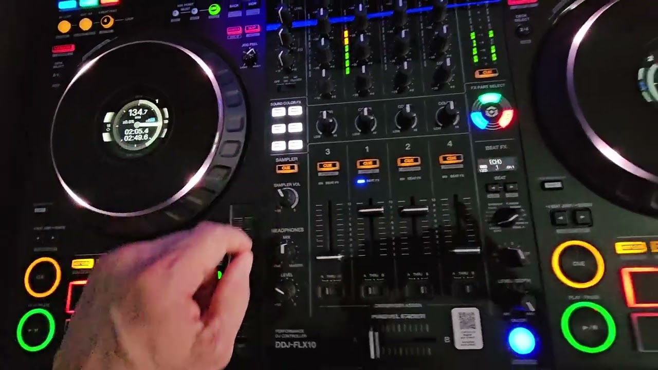 Ddj FLX 10 effect Probleme