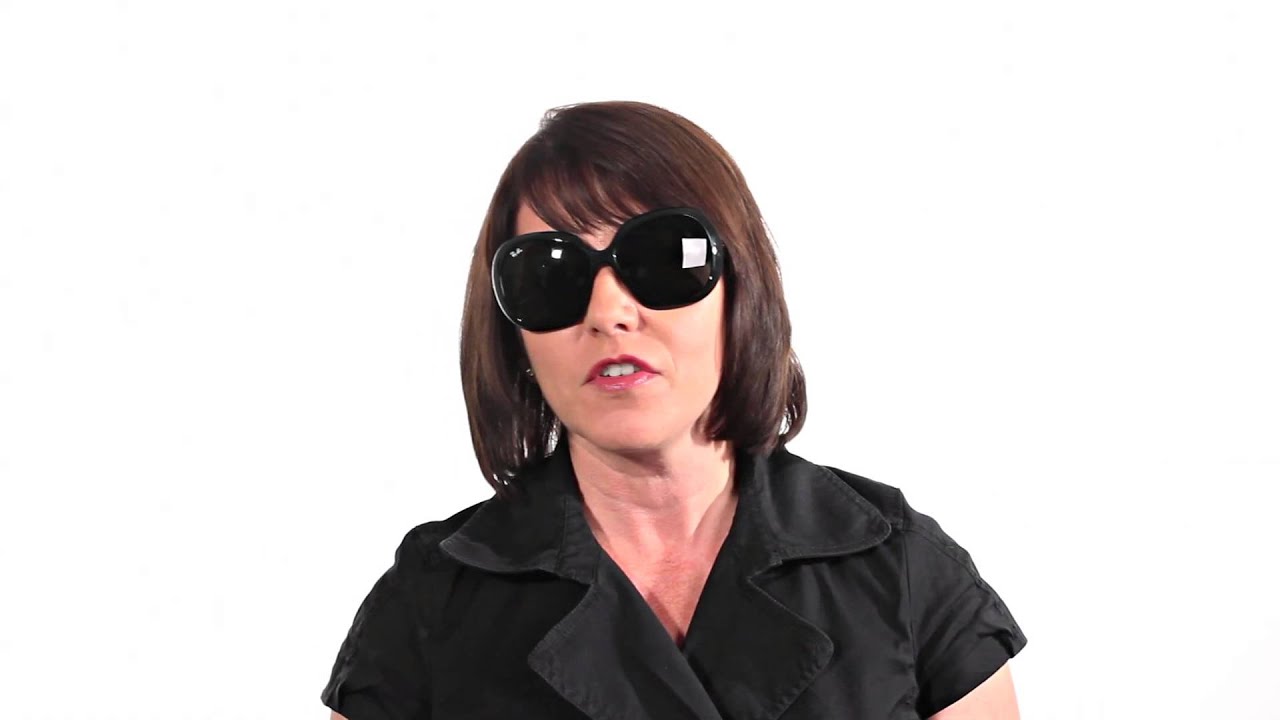 Ray-Ban Jackie Ohh II Sunglasses with a Modified Cat-Eye Shape