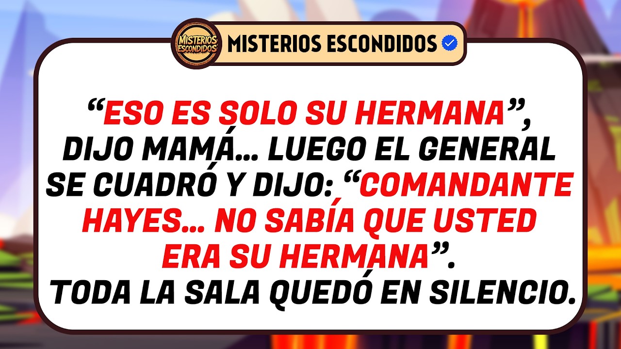 Dijeron Que Yo Era Solo Su Hermana — Hasta Que El General Me Saludó Primero