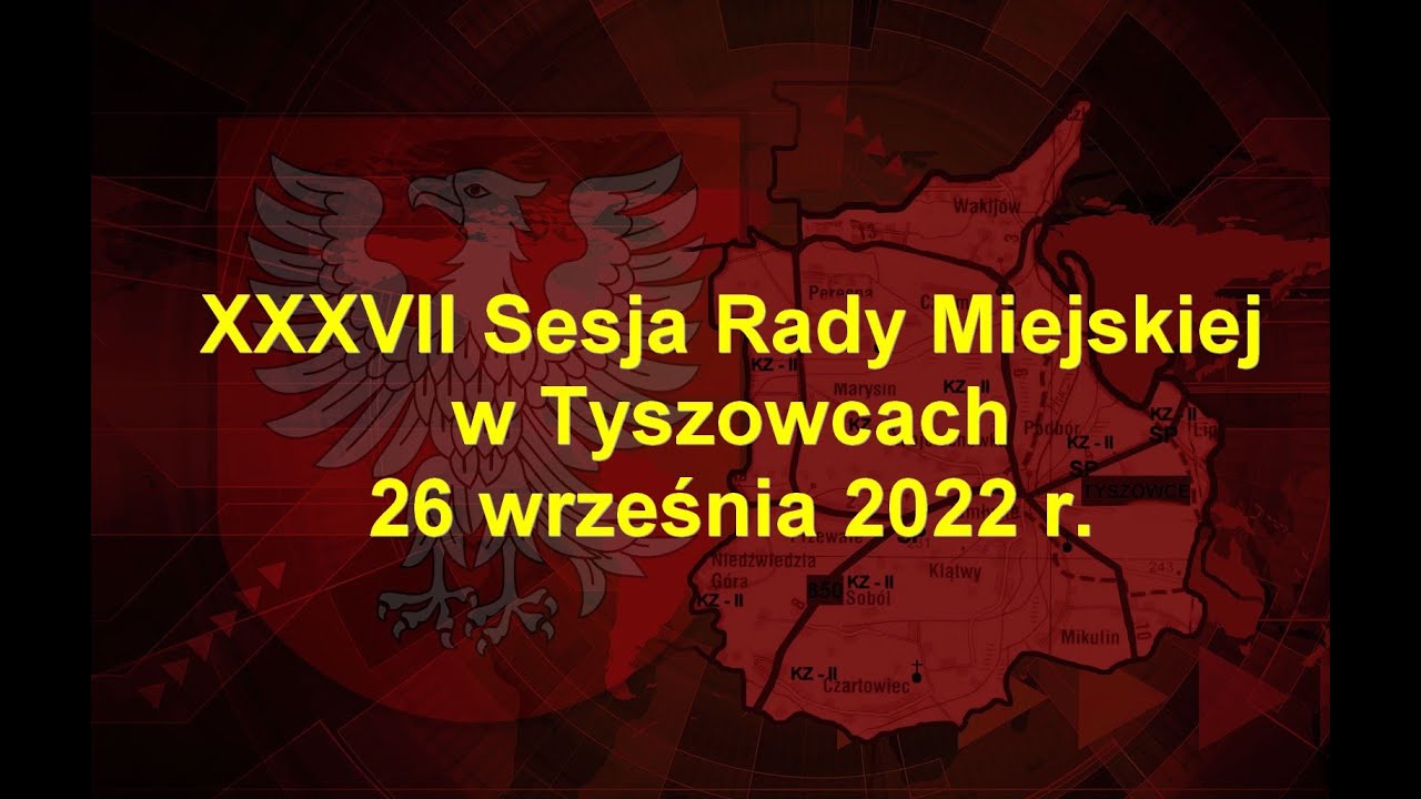 XXXVII Sesja Rady Miejskiej w Tyszowcach
