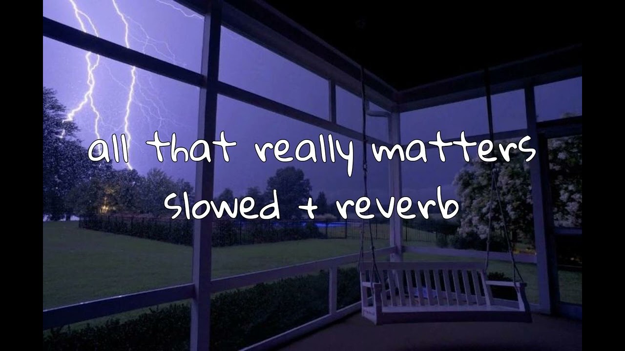 Illenium - All That Really Matters (slowed + reverb)