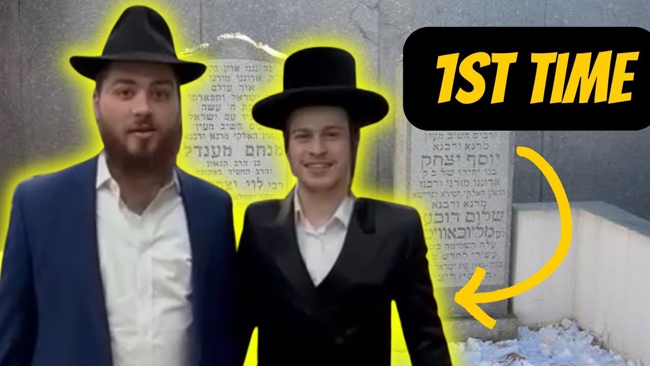 (Intense) Hasidic Jew visits the Rebbes Ohel