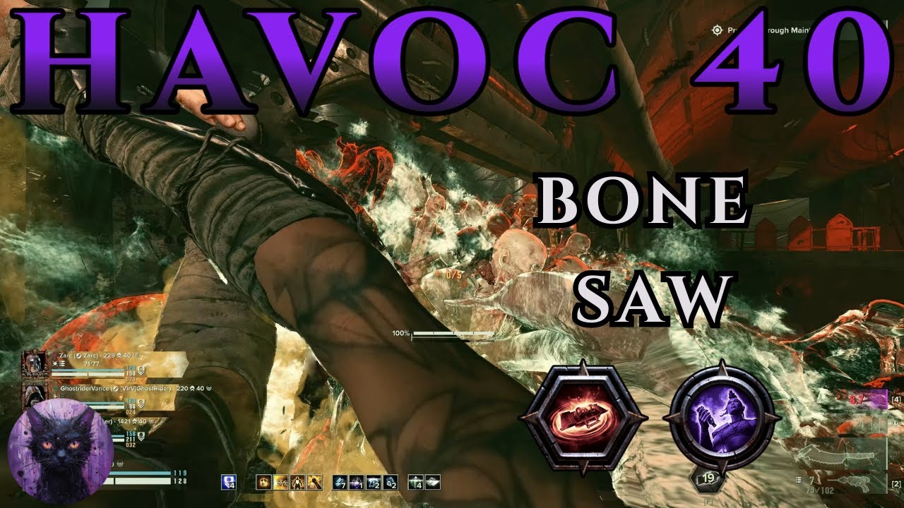 Hive Scum - Bone Saw & Needle Pistol | Havoc 40 Gameplay | Darktide
