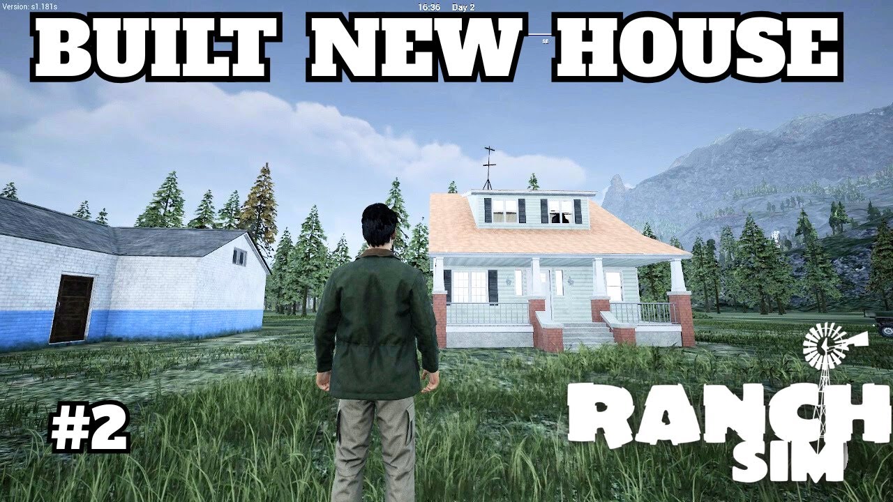 I BUILT A NEW HOUSE IN MY DADAJI'S OLD RANCH | RANCH SIMULATOR GAMEPLAY #2 