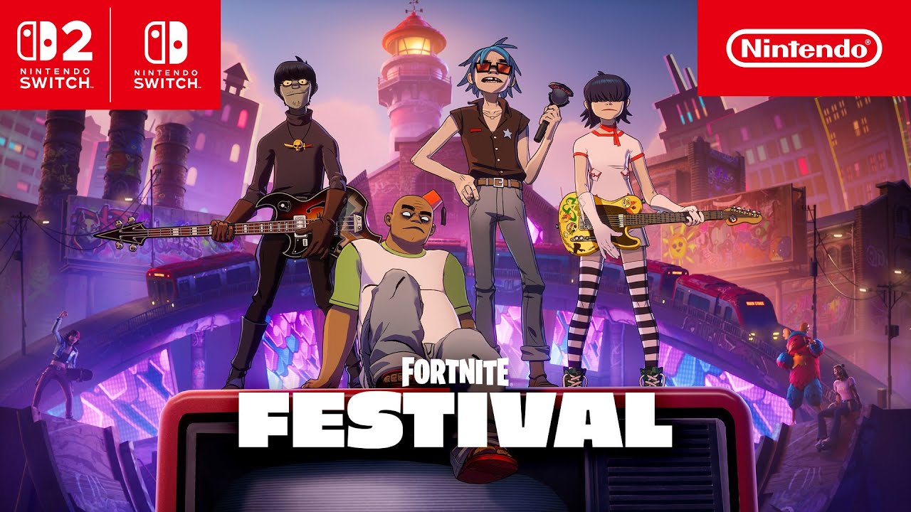 Fortnite Festival &ndash; Gorillaz Official Trailer &ndash; Nintendo Switch 2