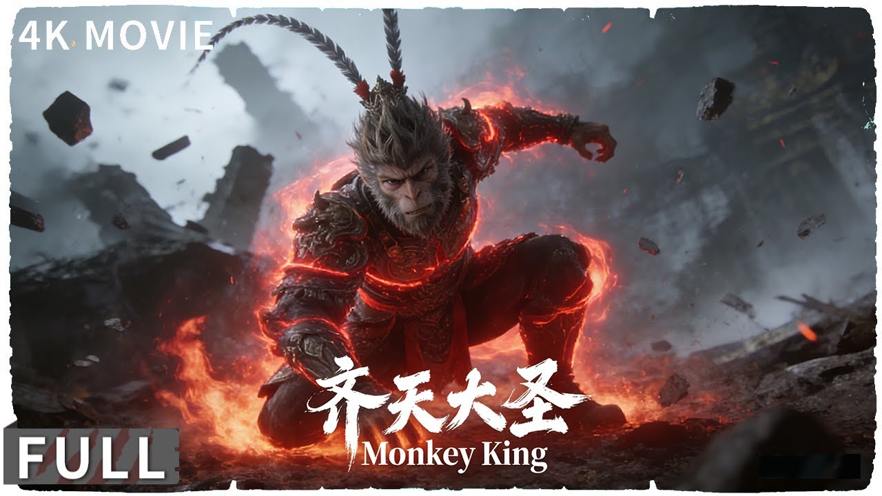 4K Full 孙悟空逃出五指山，率领妖族热血战天庭 奇幻 / 古装《齐天大圣 / The Monkey King》谢苗 / 徐冬冬