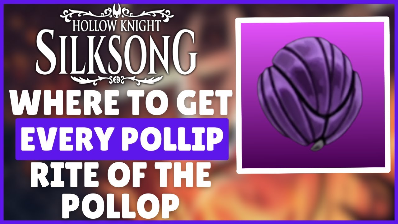 All Pollip Heart Locations in Hollow Knight Silksong