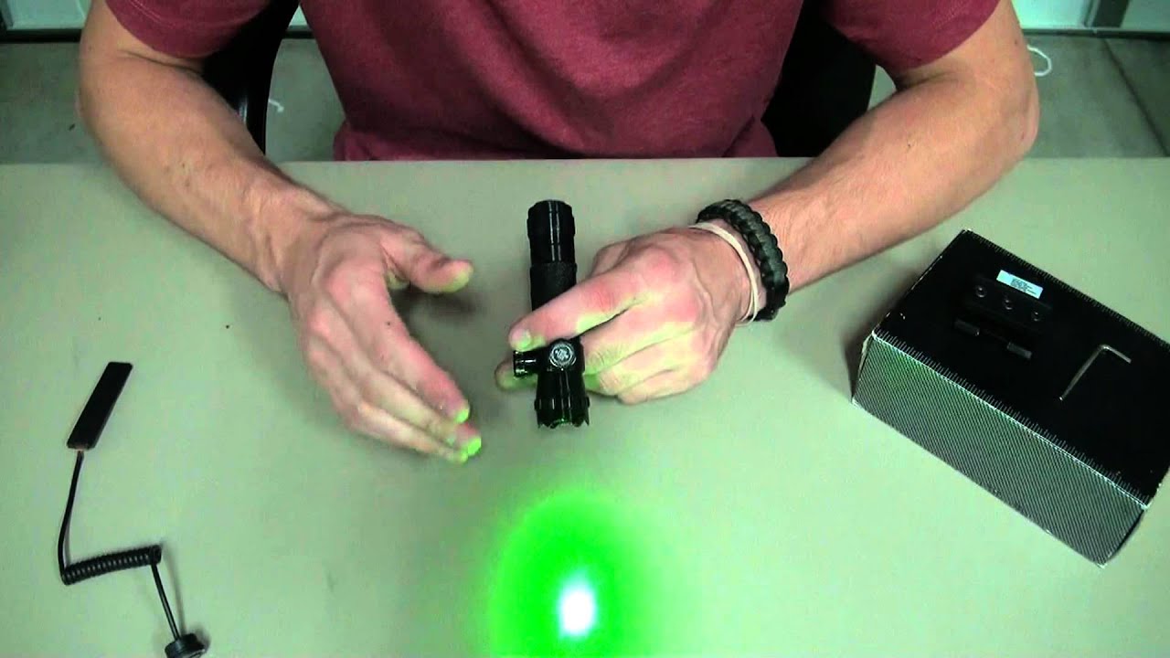 Gun Attachments Green Laser (Matrix LXGD Green Laser)