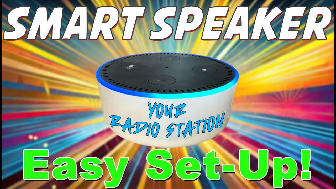 Rock Smart Speakers w/ Your Radio Station - Free & Easy Alexa Skill Set-Up!