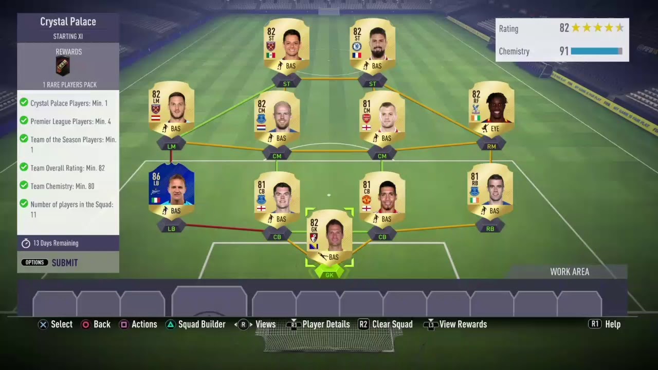 Player Of The Month Wilfried Zaha SBC&nbsp; *Completed* (Super Cheap)