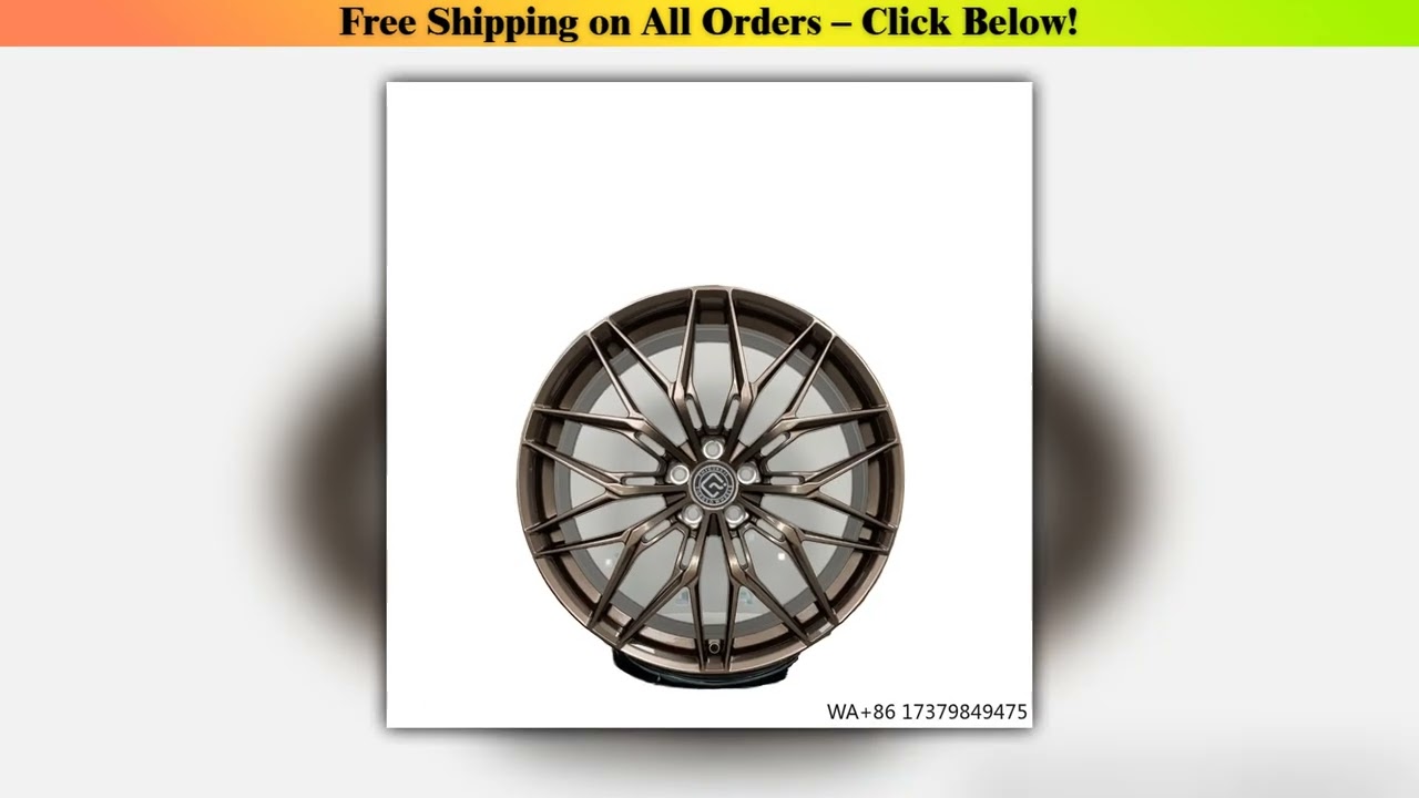 High Performance Forged Wheels Alloy Racing Wheel Rims 18-24 Inches Customizable Design Wholesale