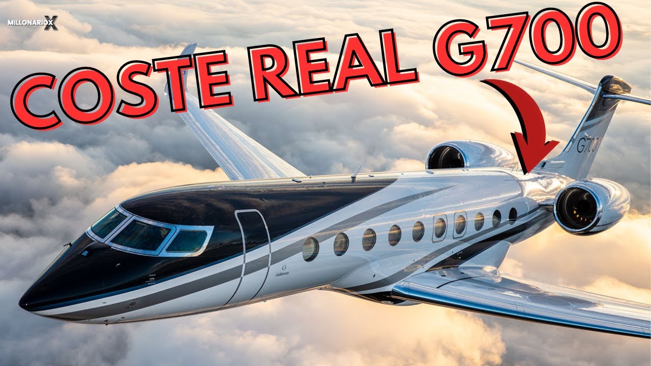 El COSTO REAL De Tener Un Gulfstream G700 💸 2023 - MillonarioX