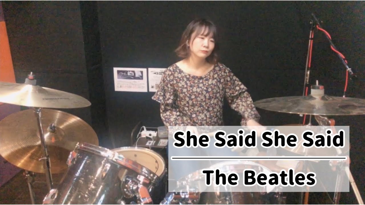 She Said She Said - The Beatles (drums cover)