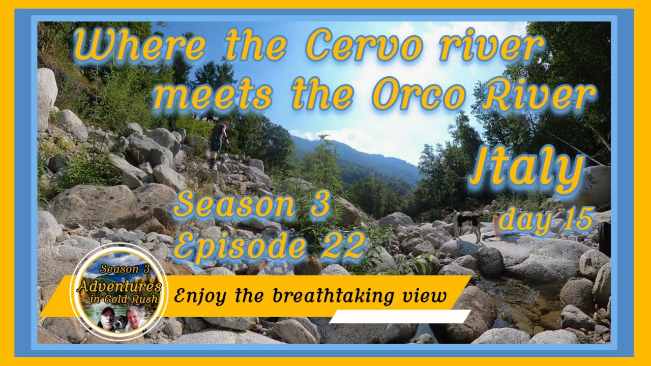 Adventures in Gold Rush Nugget hunt conttinues and a new location on the Elvo (SE03EP22)