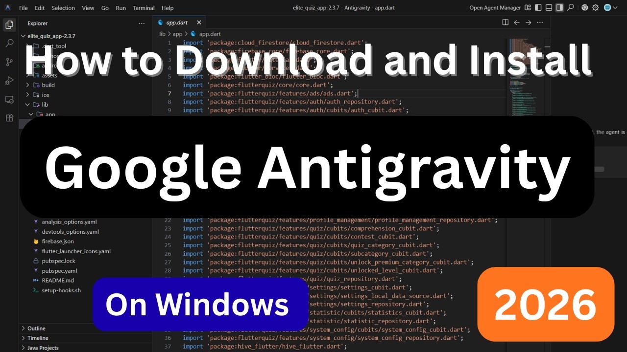How to download and install latest version of Google Antigravity on Windows in 2026 