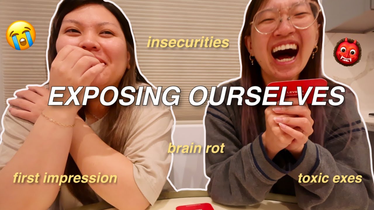 BEST FRIENDS play WE'RE NOT REALLY STRANGERS *card game*