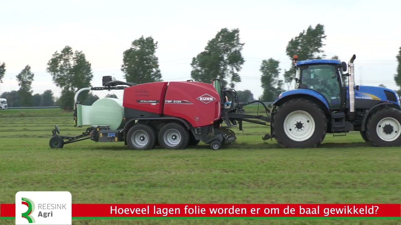 Loonbedrijf Van Norel kiest voor KUHN FBP 3135 perswikkelcombinatie en foliebinding