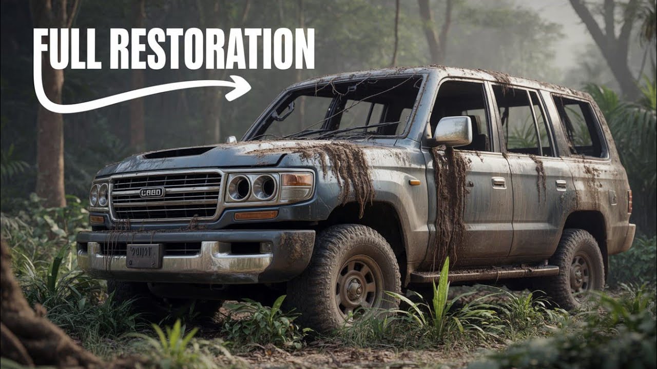ASMR Car Restoration! Full Restoration 2010 Land Cruiser Now New