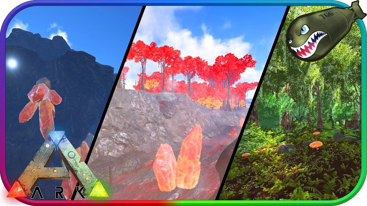 Ark: Survival Evolved - Iso: Crystal Isles, EPIC Ark Map WIP (Ark Mod Spotlights)