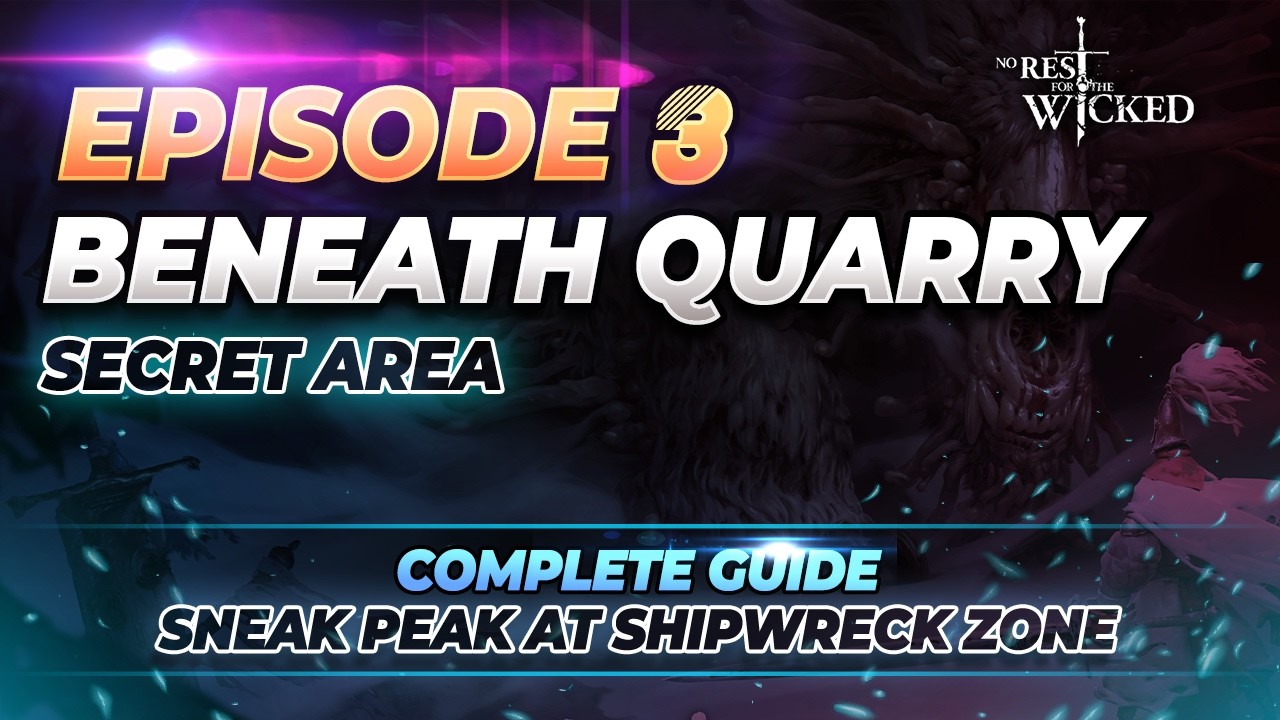 No Rest For The Wicked Secret Hidden Quarry Area/Nameless Pass area 2026