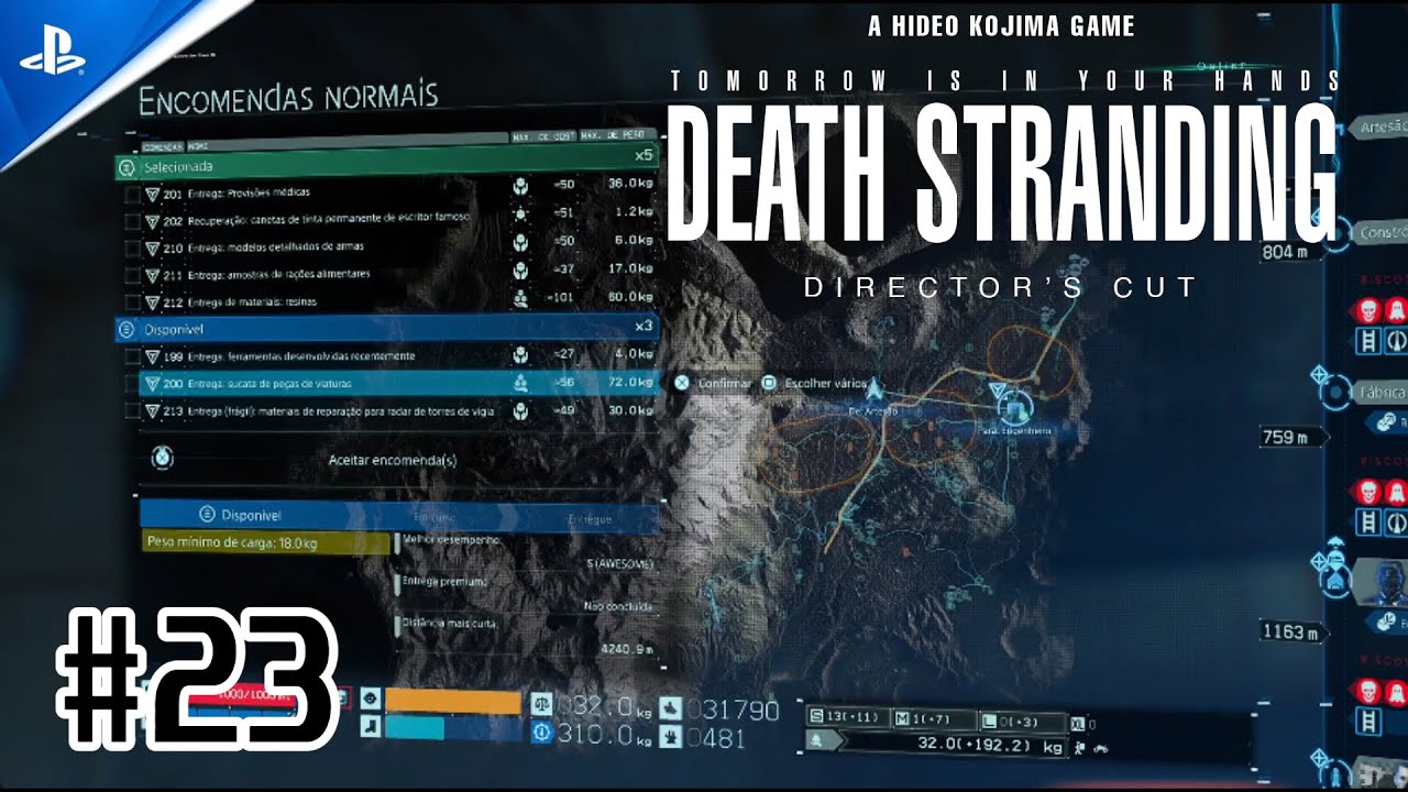 DEATH STRANDING DIRECTOR'S Cut #23| O Valor das Entregas Silenciosas (PS5/PT/SC)