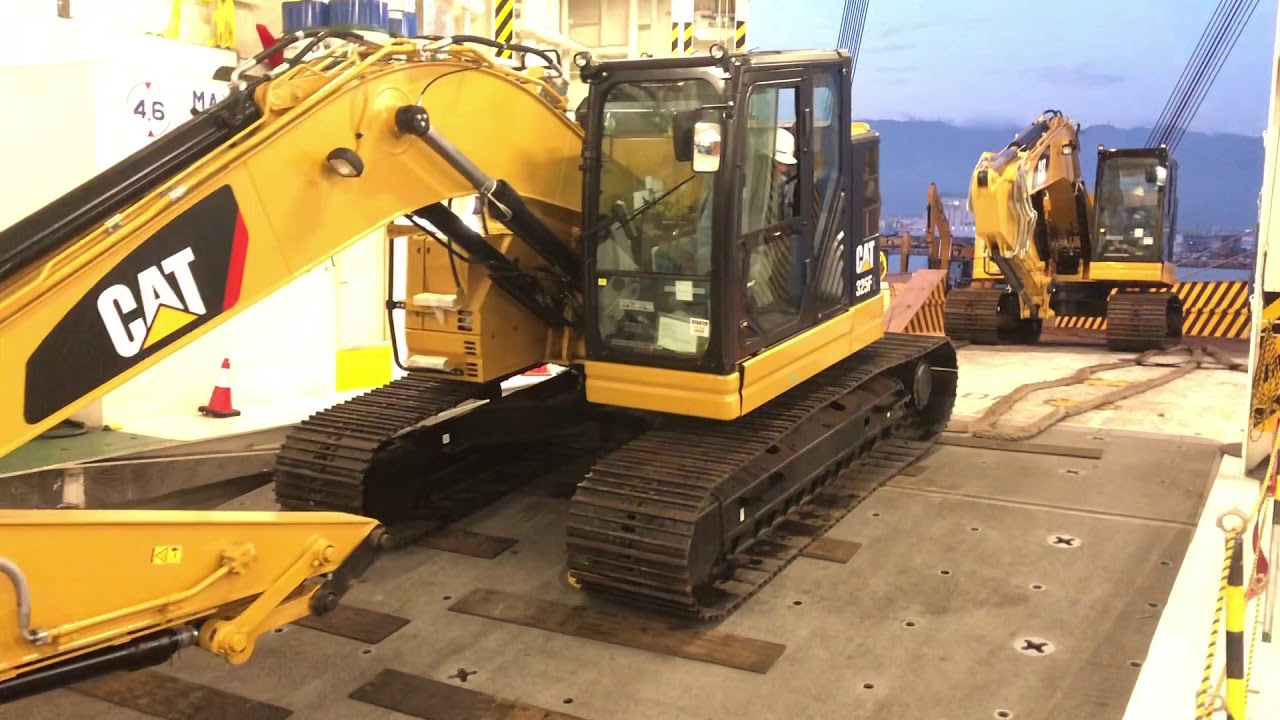 Loading Cargo Onto RO-RO Ship