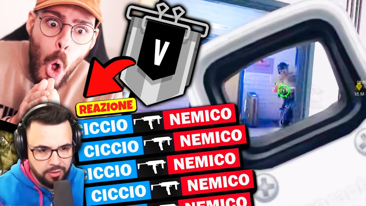 CICCIO E' QUASI ARGENTO??? *WOW* - Rainbow Six Siege ITA Reazione