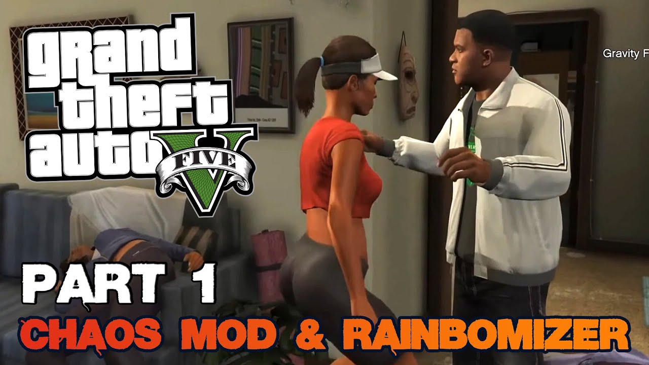GTA V - Chaos Mod Fav Effects & Rainbomizer Part 1 Playthrough Commentary (with Liam)