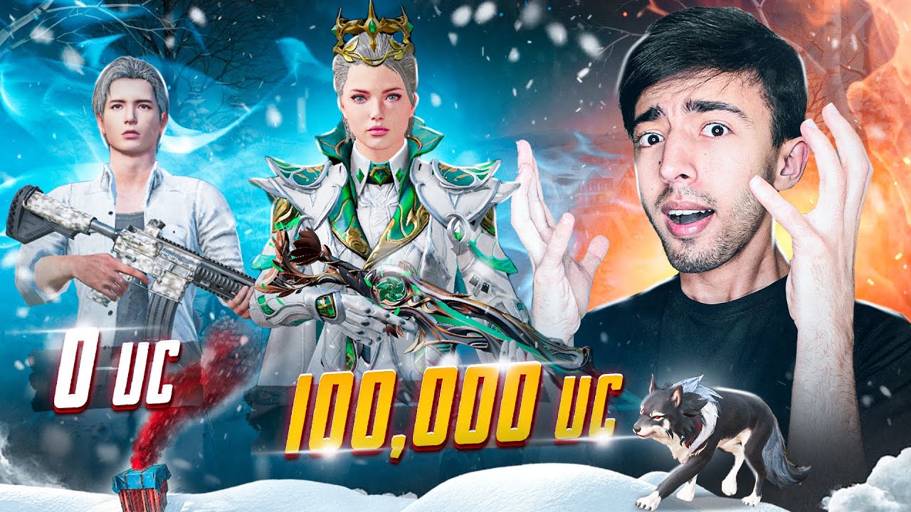 😱 100,000 UC 100 TA MIFIK OLDIM - BAG BO'LDI 🥵 PUBG MOBILE!!!